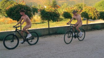 Finley and Louis – Morning bike rides ends in fucking by the pool – LouisLiveli, finleykardey