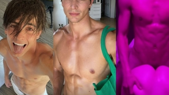 Model Kaden Connors – jerk and fuck compilation