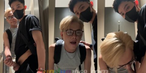 [OF] SEVEN x HANDSOME BOY – SUCK COCK DRINK SEMEN IN THE TOILET