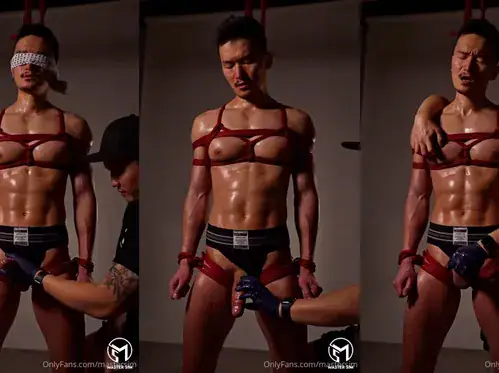 I Did a Very Tight and Constricting Bondage on Yusuke