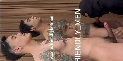 [OF] Friendlymen系列：同時邀請到兩個男模Thun與Por